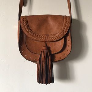 Steve Madden Tassel Saddlebag